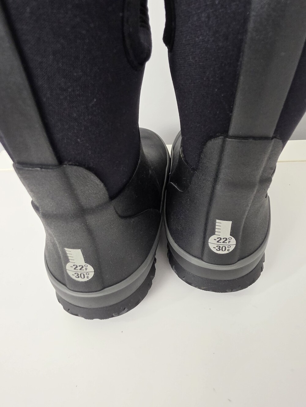 Bogs Kids Grasp Solid Waterproof Winter Rain Boots Black Toddler Infant Size 8 - Picture 5 of 16